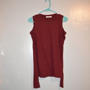 Long Sleeve Maron Shirt